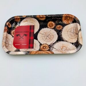 Wood Slice Design Tray